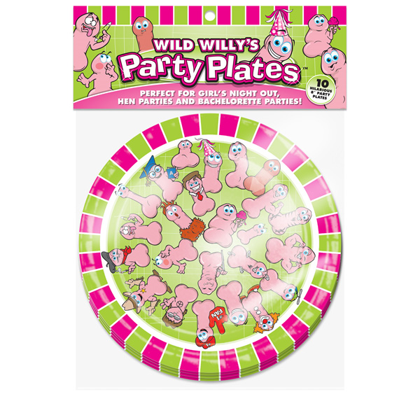 Wild Willy’s Party Plates