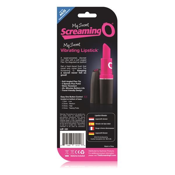 My Secret Screaming O – Vibrating Lipstick