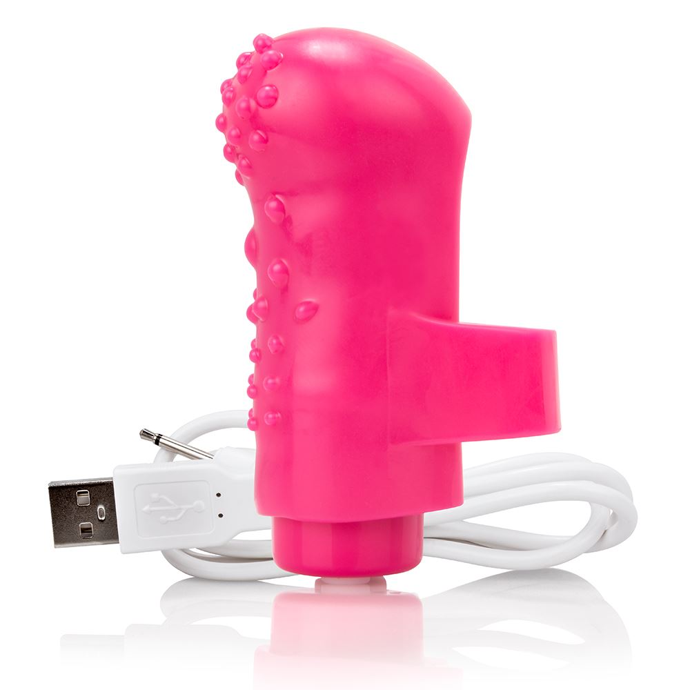 Screaming O Charged FingO Mini Vibe – Pink