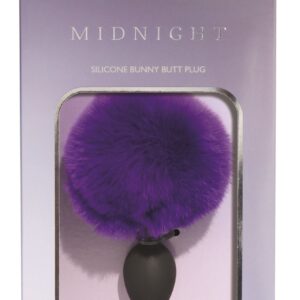 Midnight Silicone Bunny Butt Plug