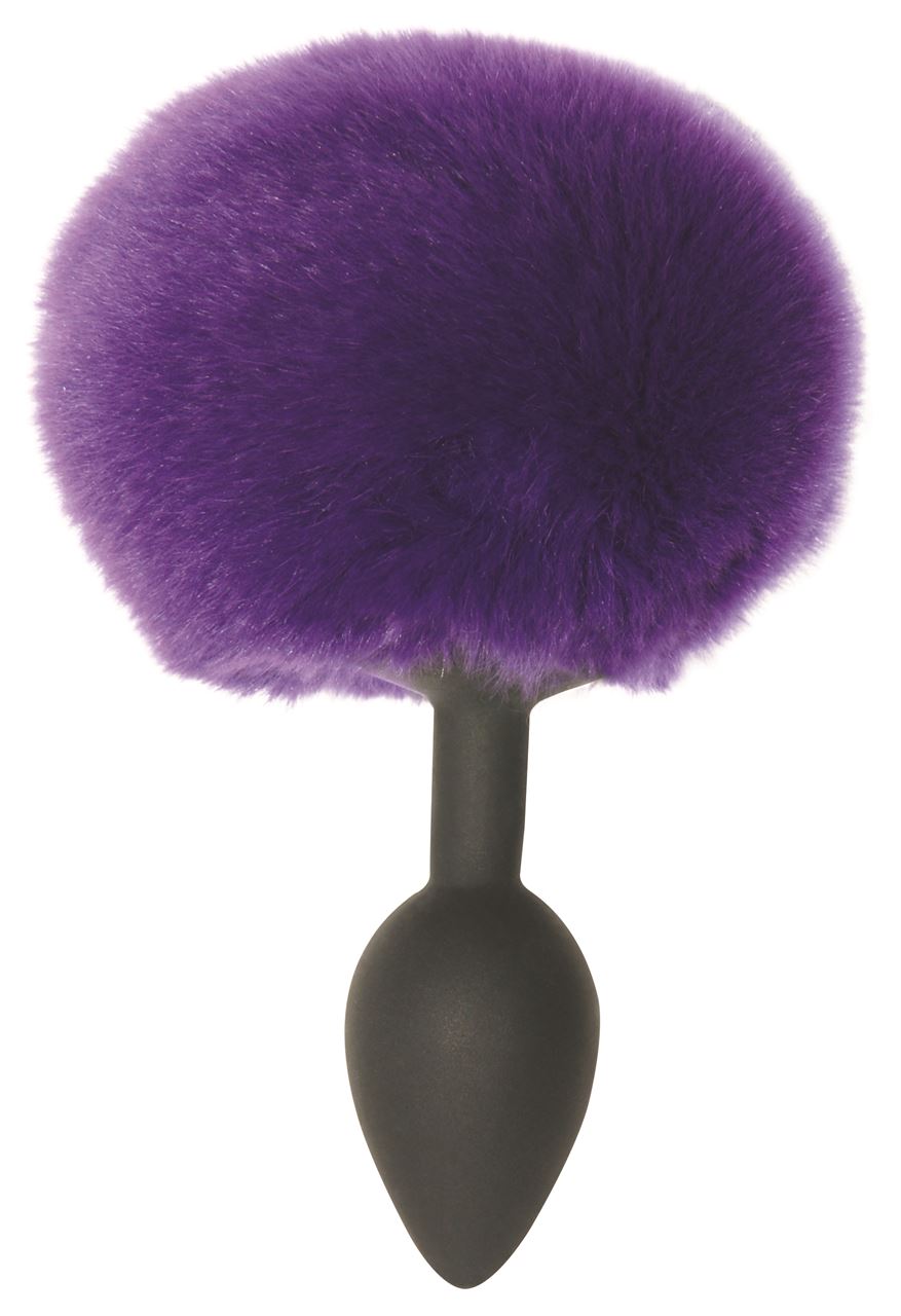 Midnight Silicone Bunny Butt Plug