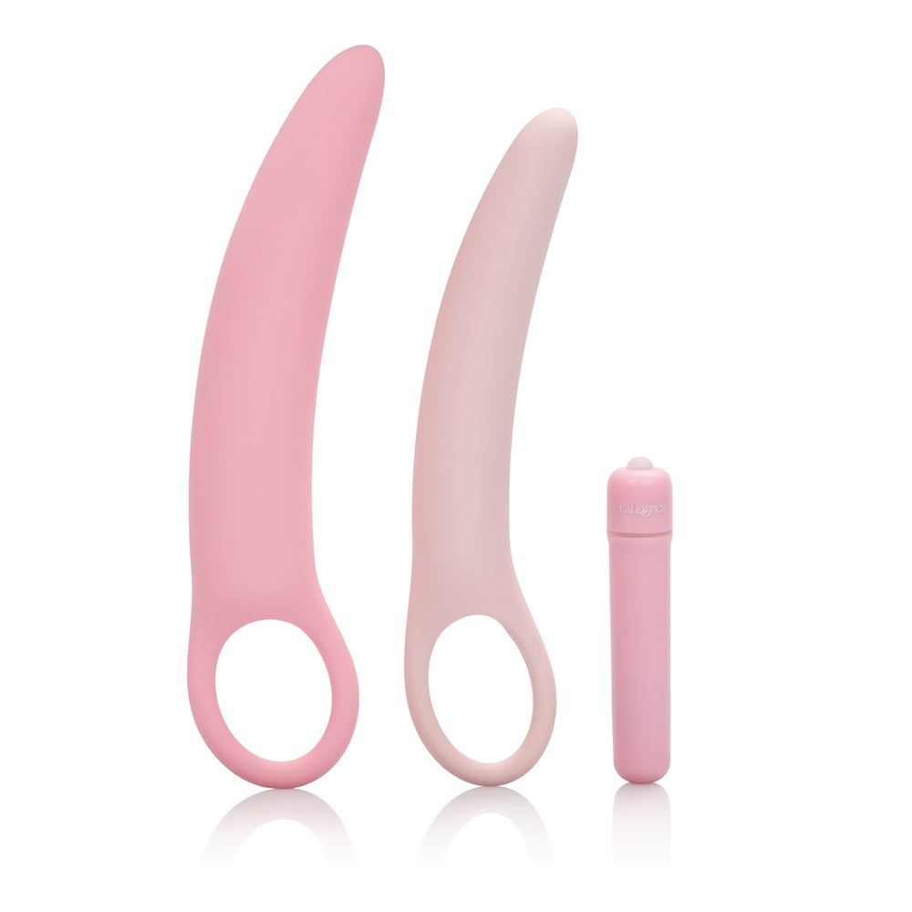 Inspire Vibrating Dilator 3-Piece Set – Pink