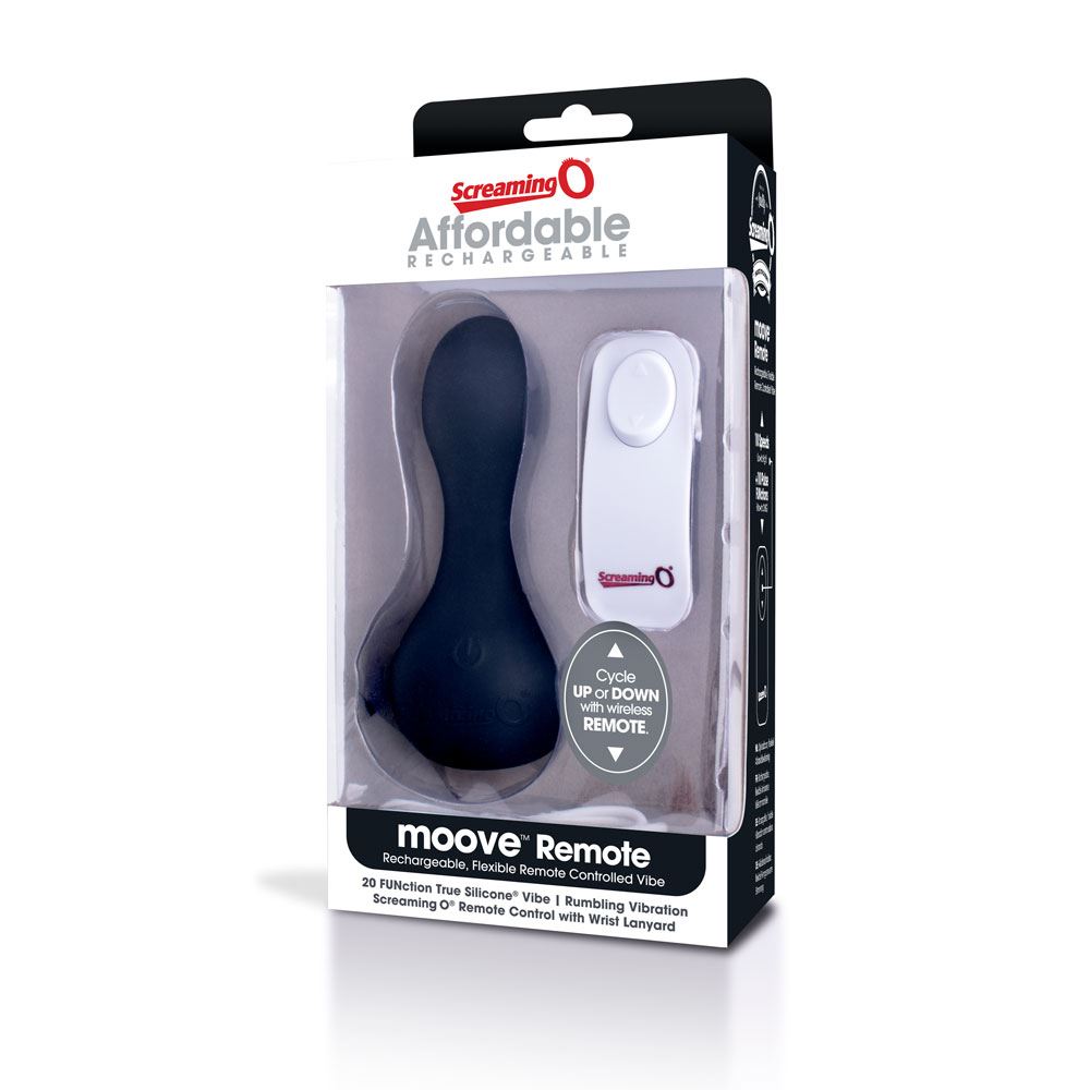 Screaming O Moove Remote Vibe – Black