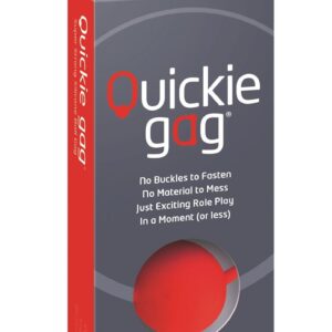 Quickie Gag Medium Ball - Red