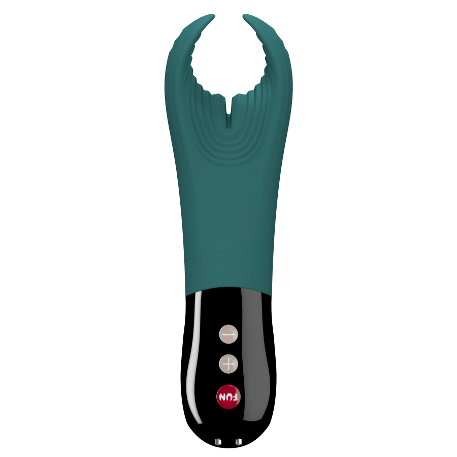 Fun Factory Manta - Deep Sea Blue/Black - Vibrating Stroker