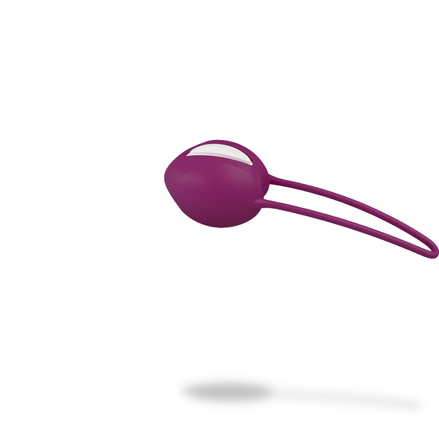 Fun Factory Smartball Uno - White/Grape - Kegel Ball