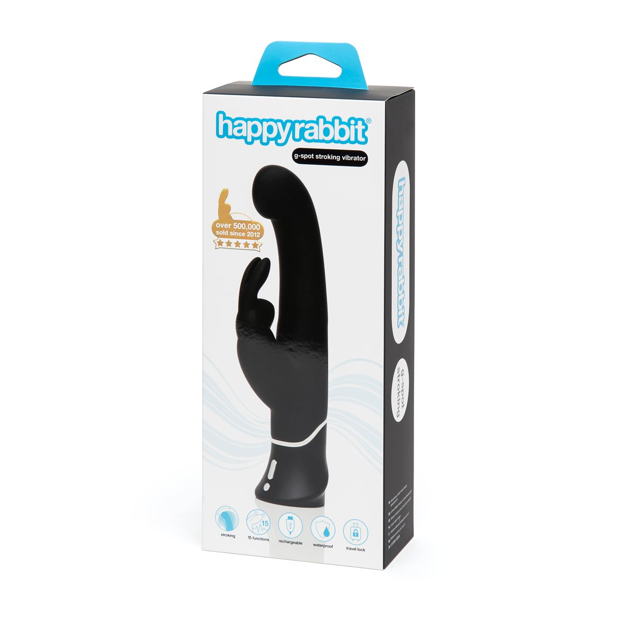 Happy Rabbit G-Spot Stroker Rabbit Vibrator Black