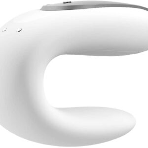 Satisfyer App Enabled Double Fun - White