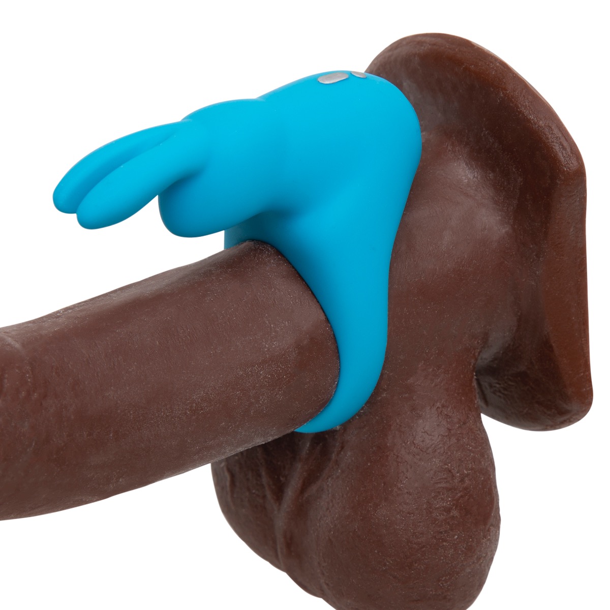 Happy Rabbit Rechargeable Vibrating Rabbit Cock Ring – Blue