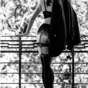 Black Secret BS102 Crotchless Tights