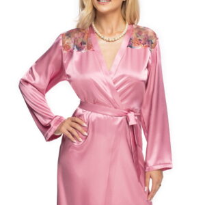 Irall Shelby Dressing Gown Dusty Rose