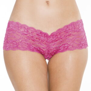 Shirley of Hollywood 59 Stretch Lace Boy Short Pink