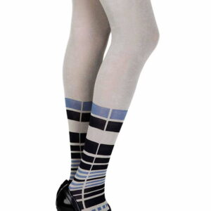 Zohara "It's Britney" Grey Print Tights