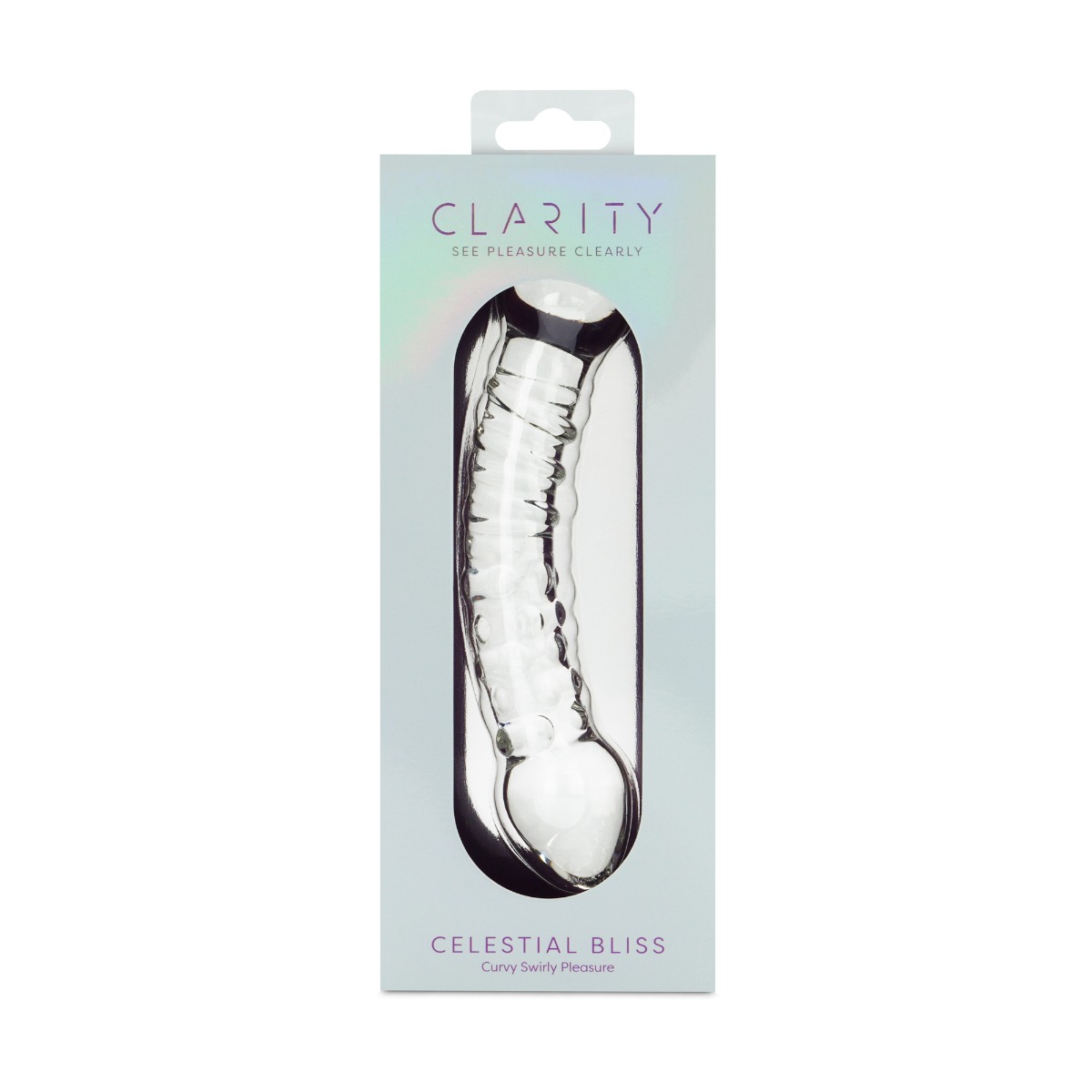 Clarity - Glass Dildo - Celestial Bliss
