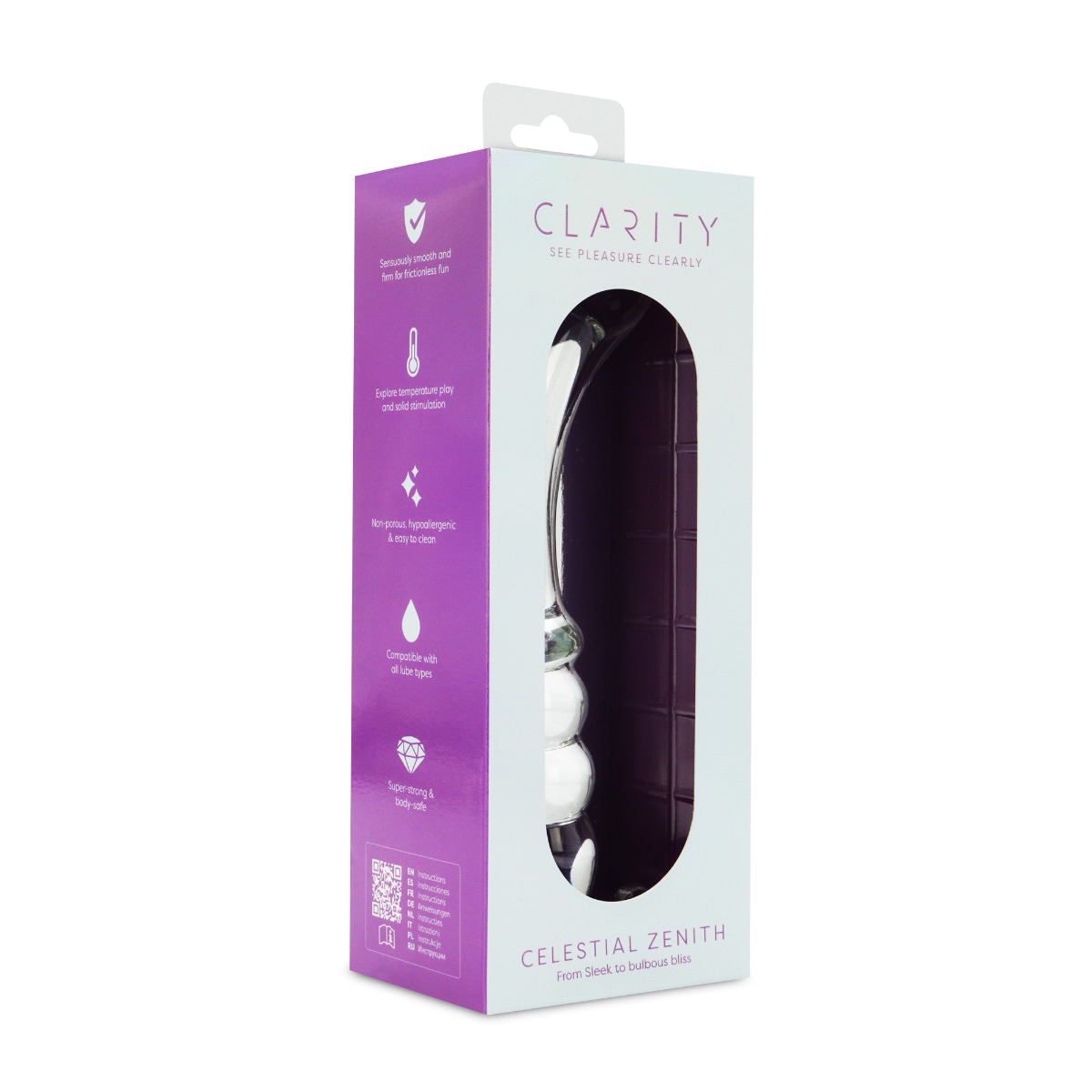 Clarity – Glass Dildo – Celestial Zenith
