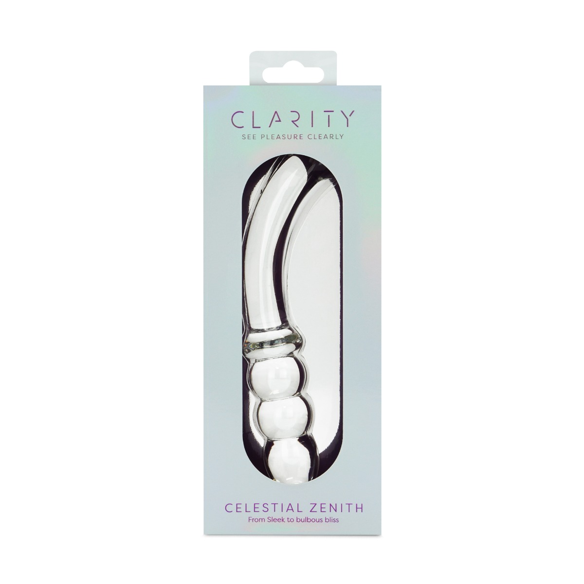 Clarity - Glass Dildo - Celestial Zenith