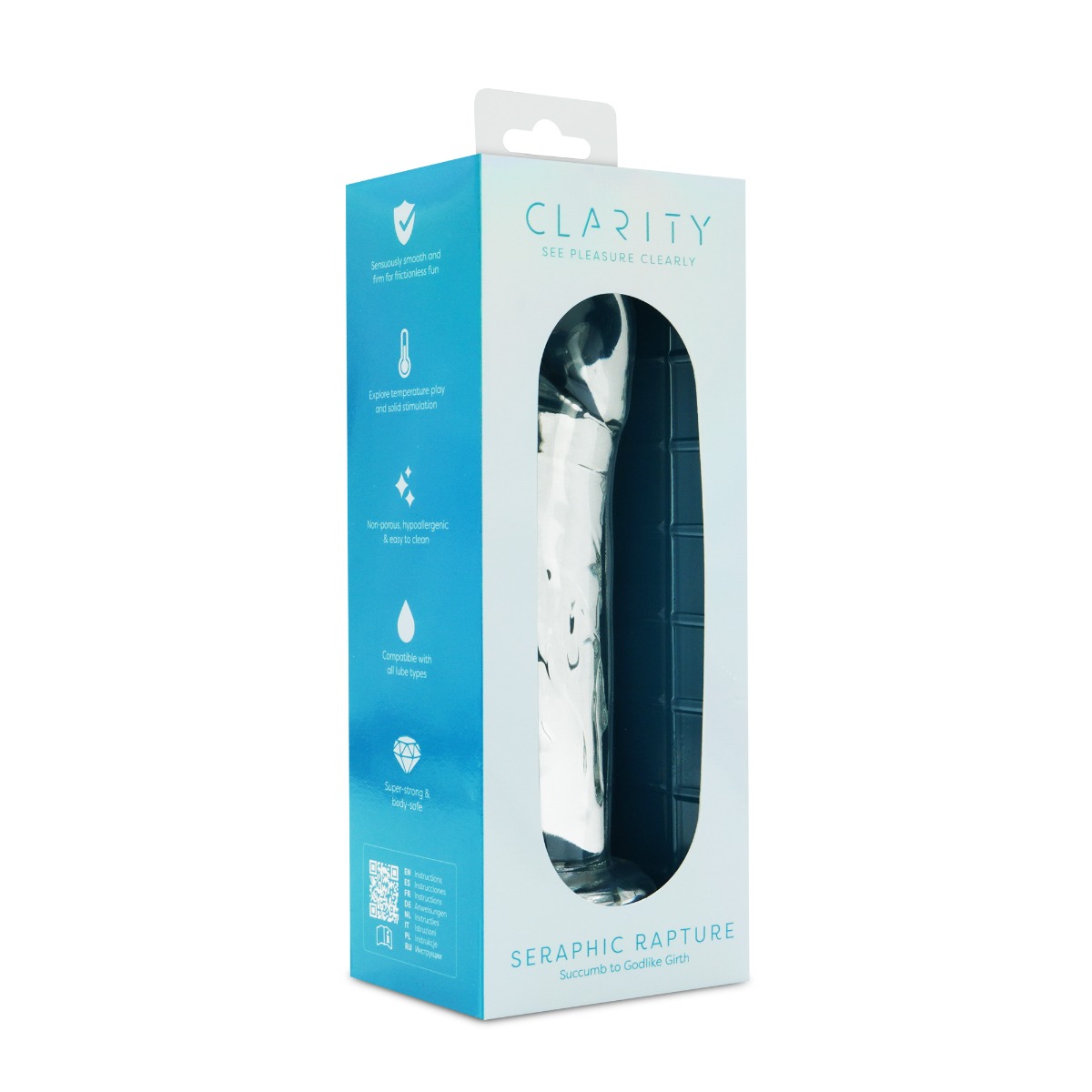 Clarity – Glass Dildo – Seraphic Rapture