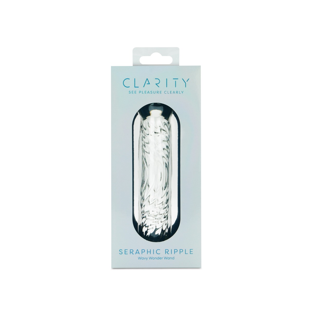 Clarity - Glass Dildo - Seraphic Ripple