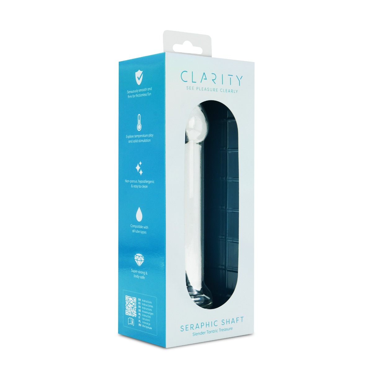 Clarity – Glass Dildo – Seraphic Shaft