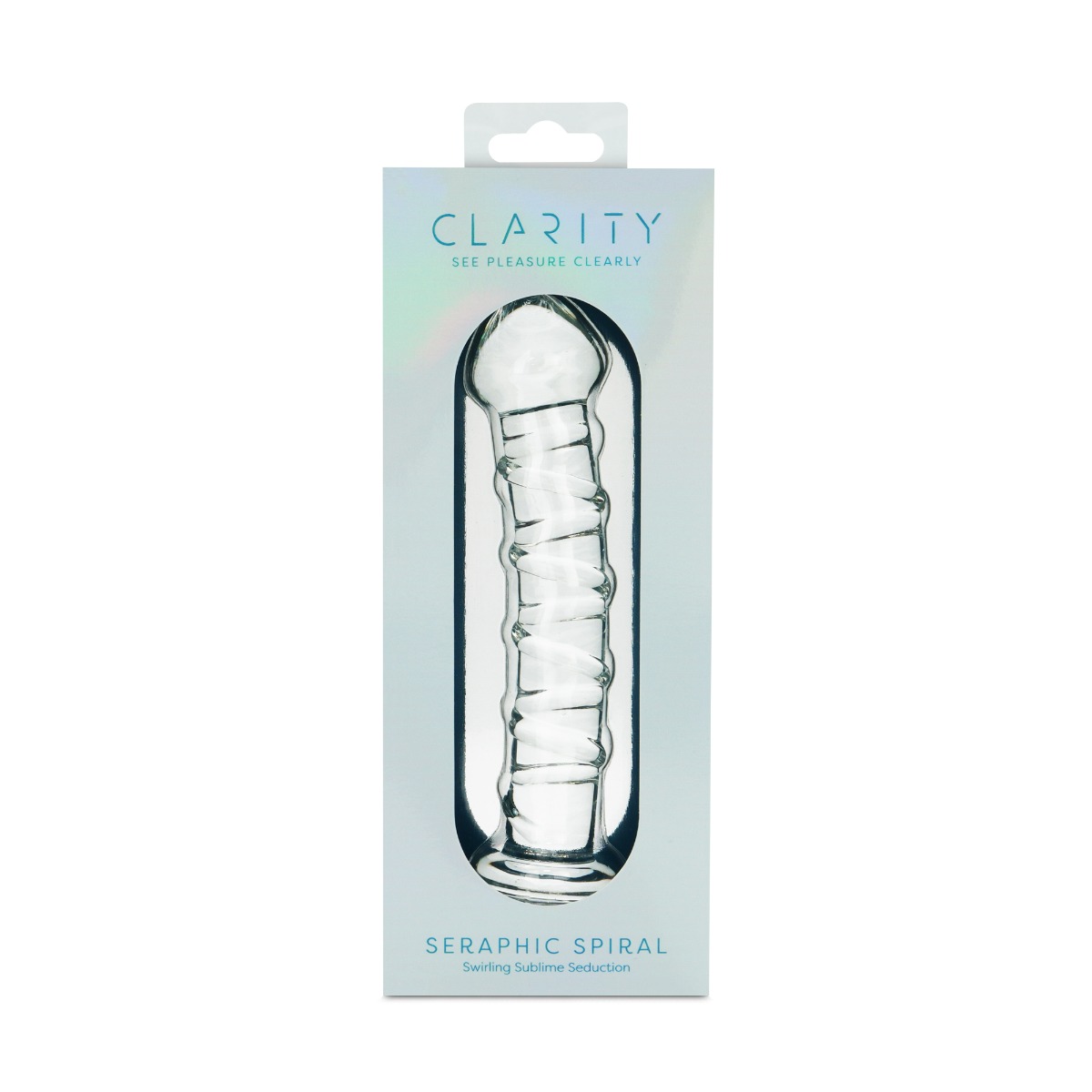 Clarity - Glass Dildo - Seraphic Spiral