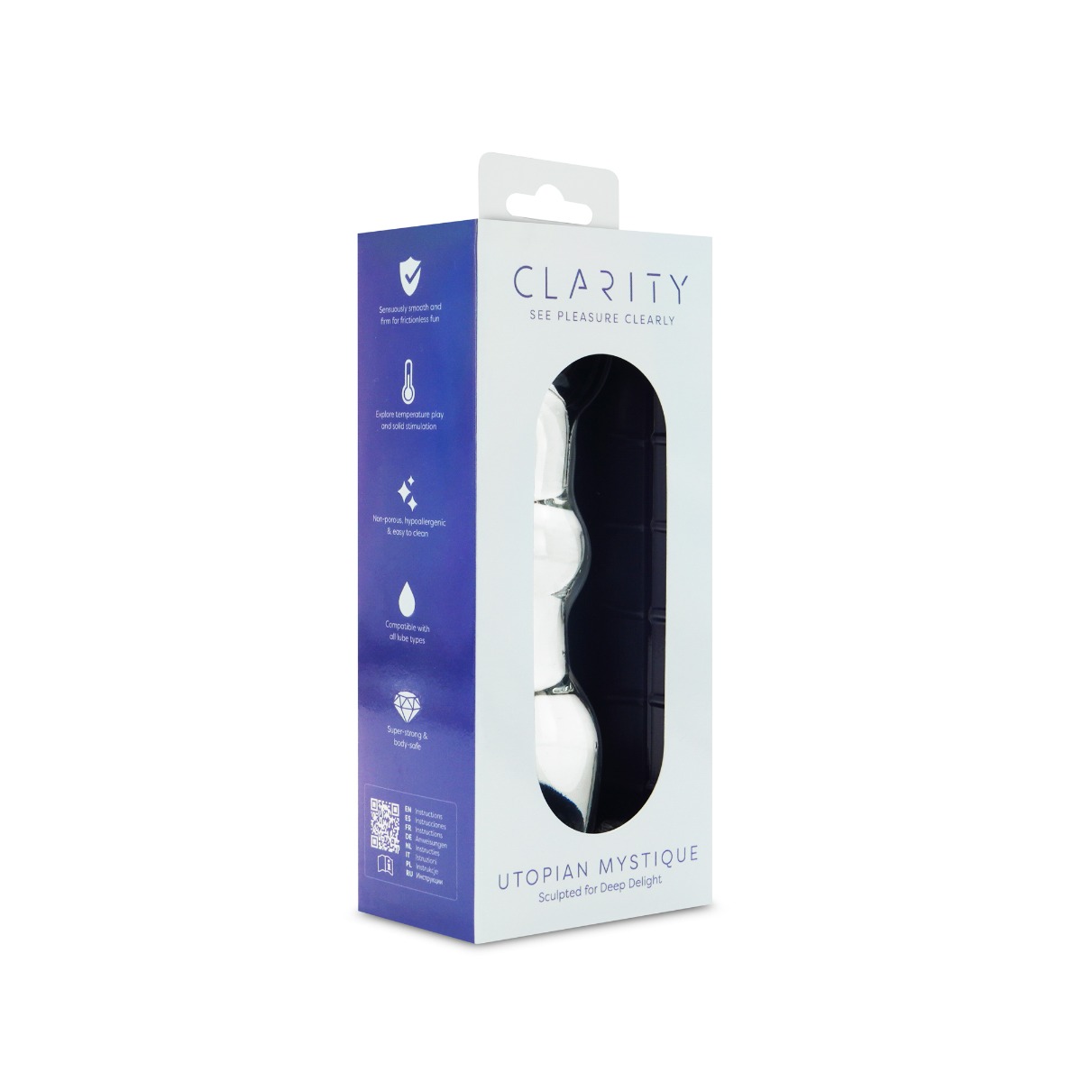 Clarity – Glass Dildo – Utopian Mystique