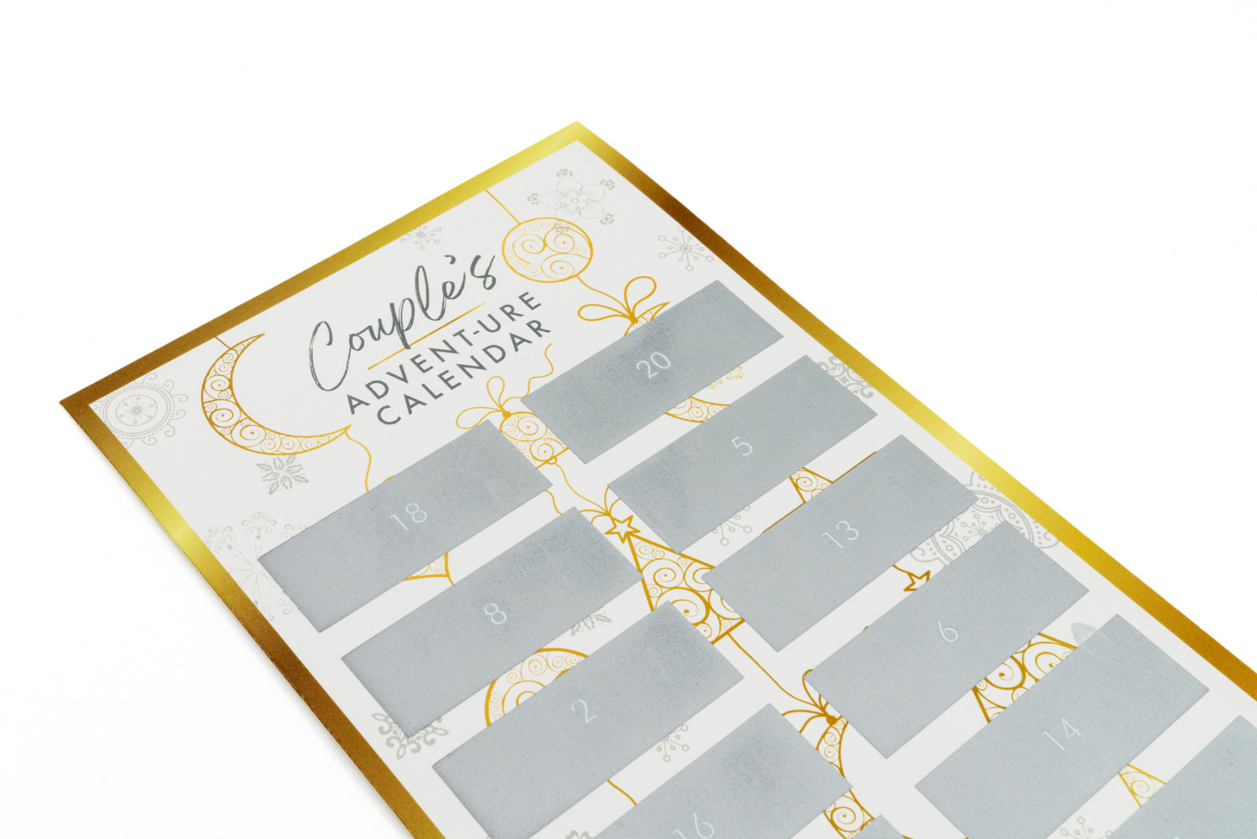 The Couple’s Advent-ure Scratch Calendar