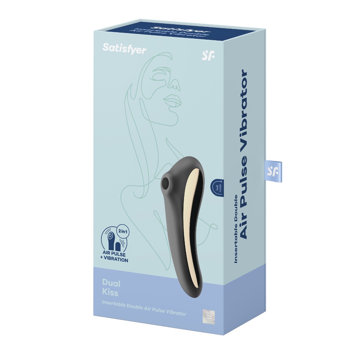Satisfyer Dual Kiss - Black