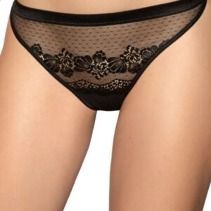 Roza Ellba Black Thong