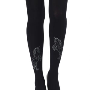 Zohara "Magic Dance" Grey Print Tights