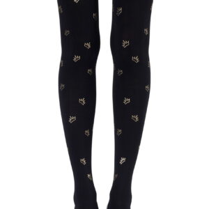 Zohara "Royal Treatment" Black Tights