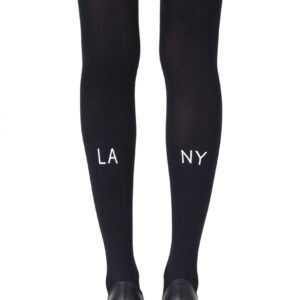 Zohara "East West" Black Tights