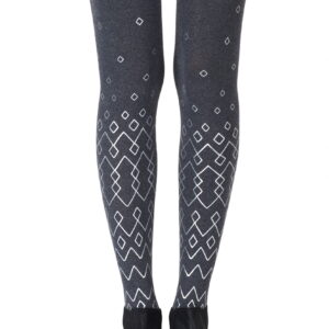 Zohara "Diamonds Are Forever" Heather Grey Tights