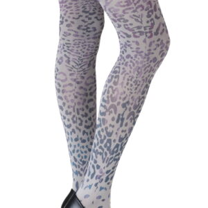 Zohara "You're An Animal" Grey Tights