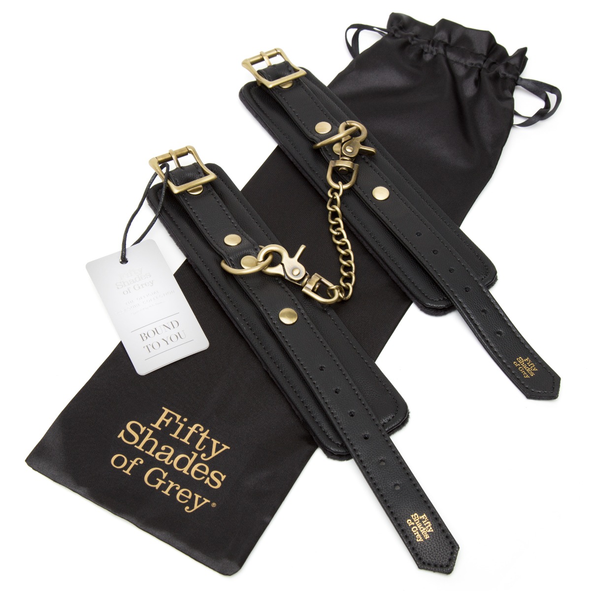 Fifty Shades of Grey Bound to You Wrist Cuffs