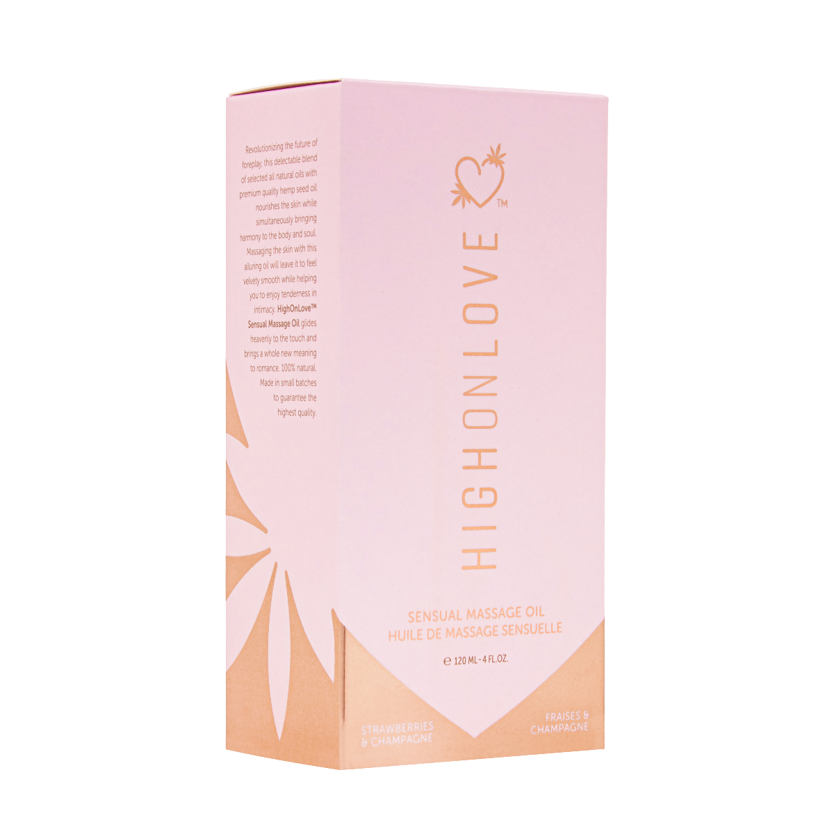 High On Love – Massage Oil – Strawberries & Champagne