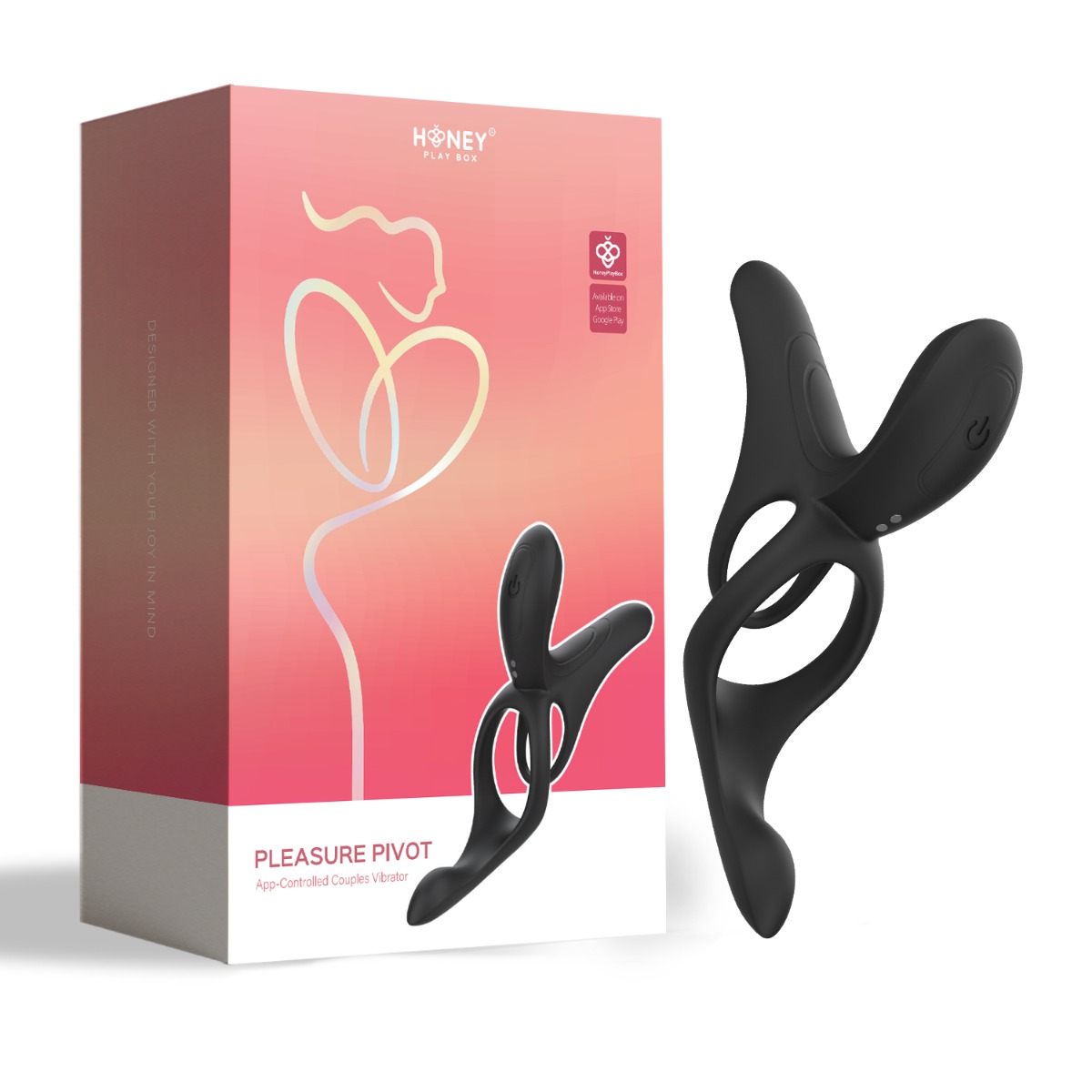 Honey Play Box – Pleasure Pivot – Couples Vibrator (App Controlled)