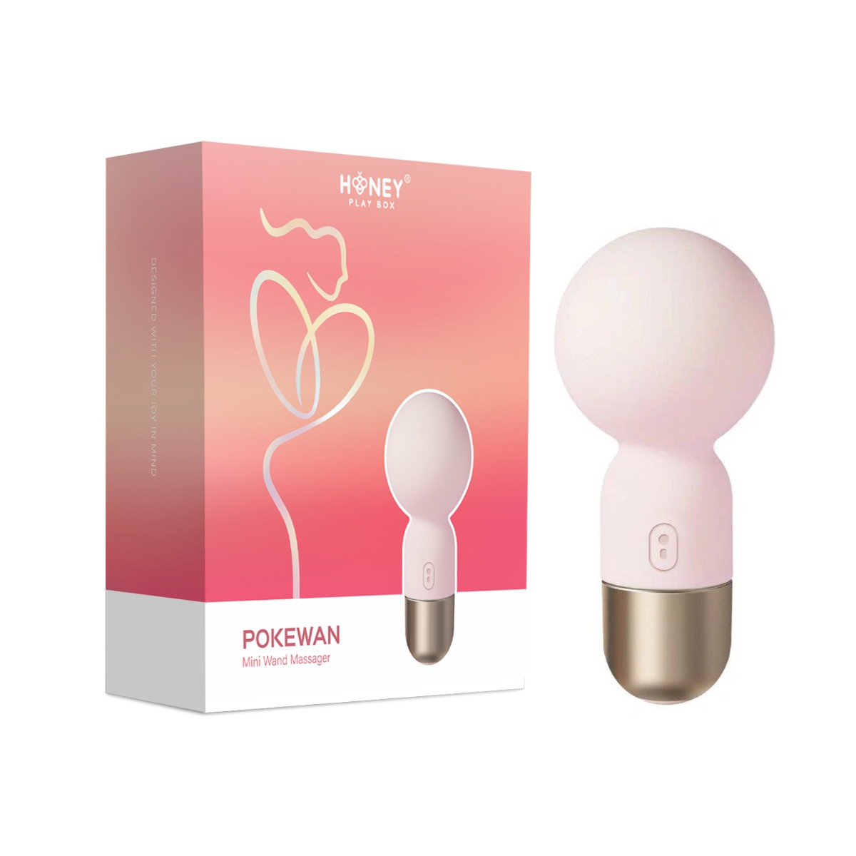 Honey Play Box – Pokewan – Pocket Mini Vibrating Wand Massager