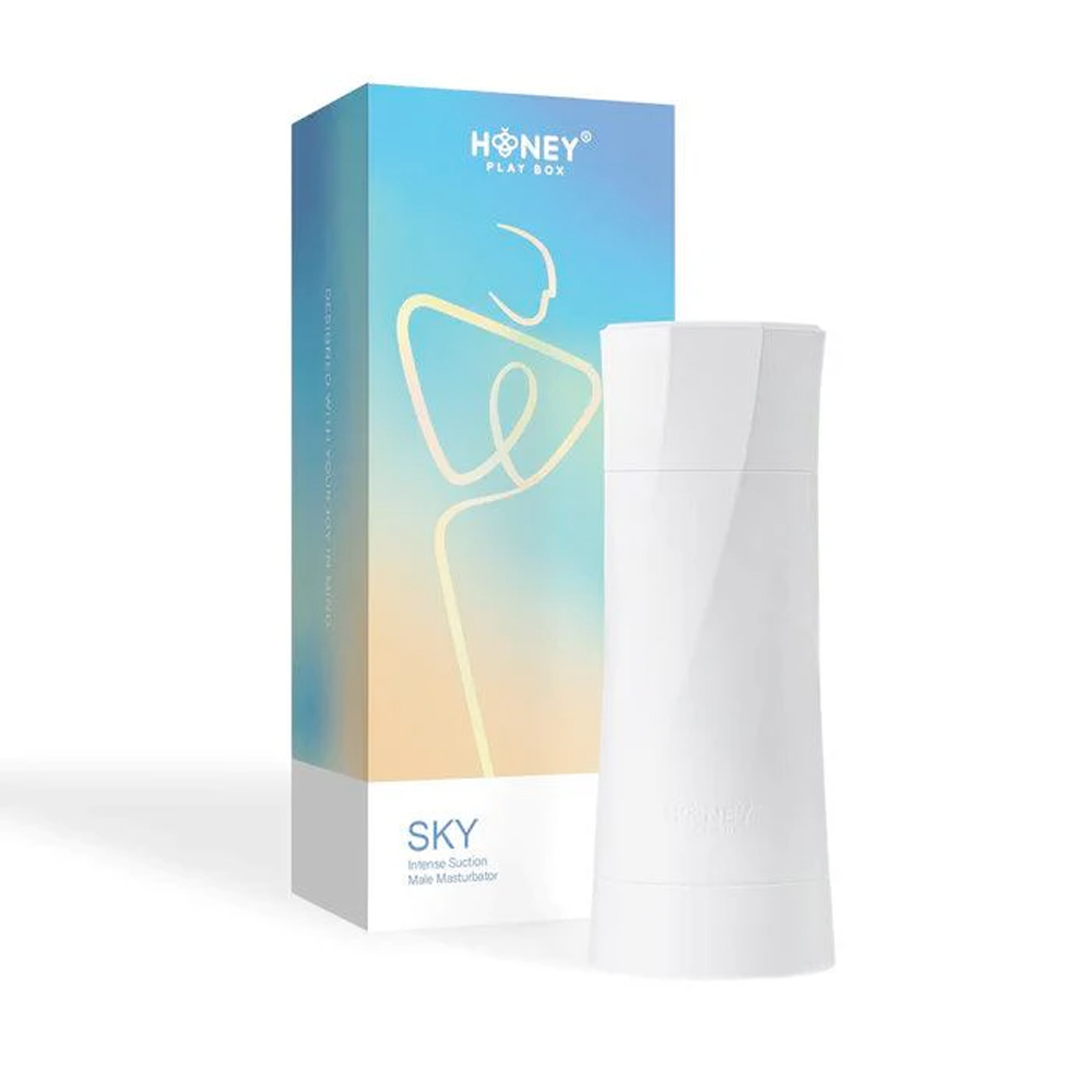 Honey Play Box – Sky – Intense Suction & Vibration Blowjob Machine