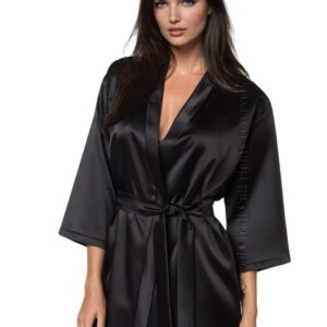 Irall Aria Dressing Gown Black