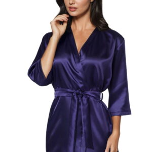 Irall Aria Dressing Gown Navy