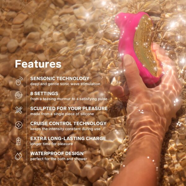 LELO SONA Cruise Clitoral Massager Cerise - Image 12