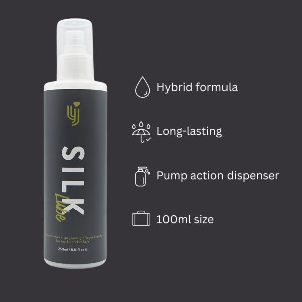Loving Joy Silk Hybrid Lubricant 250ml - Image 5
