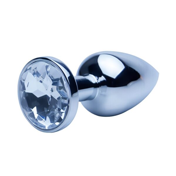 Precious Metals Silver Butt Plug-Large - Image 5