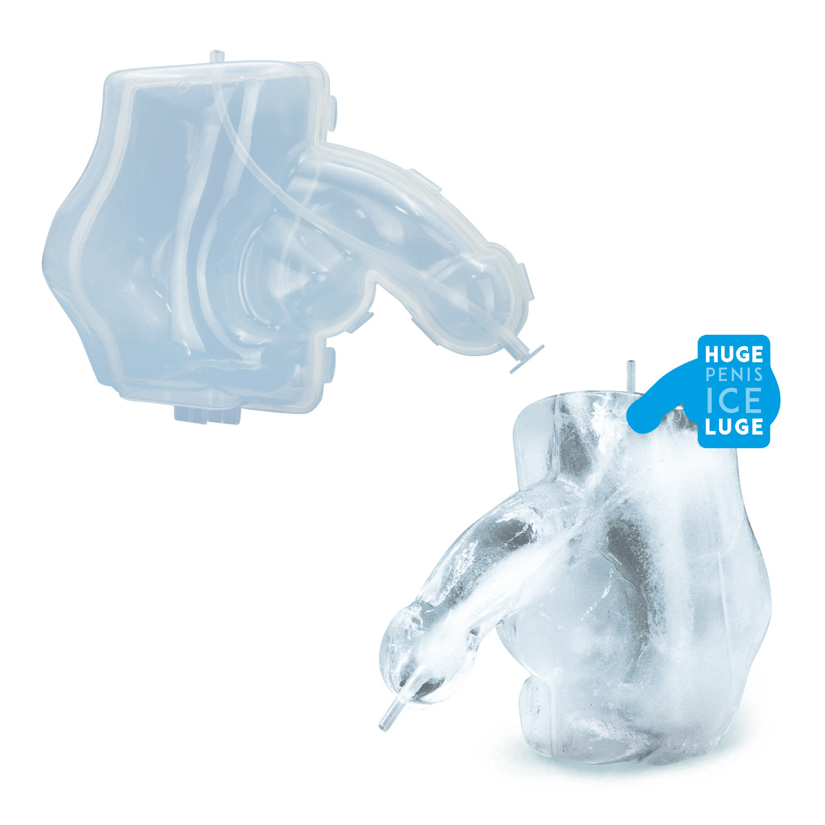 Play Wiv Me - Huge Penis Ice Luge