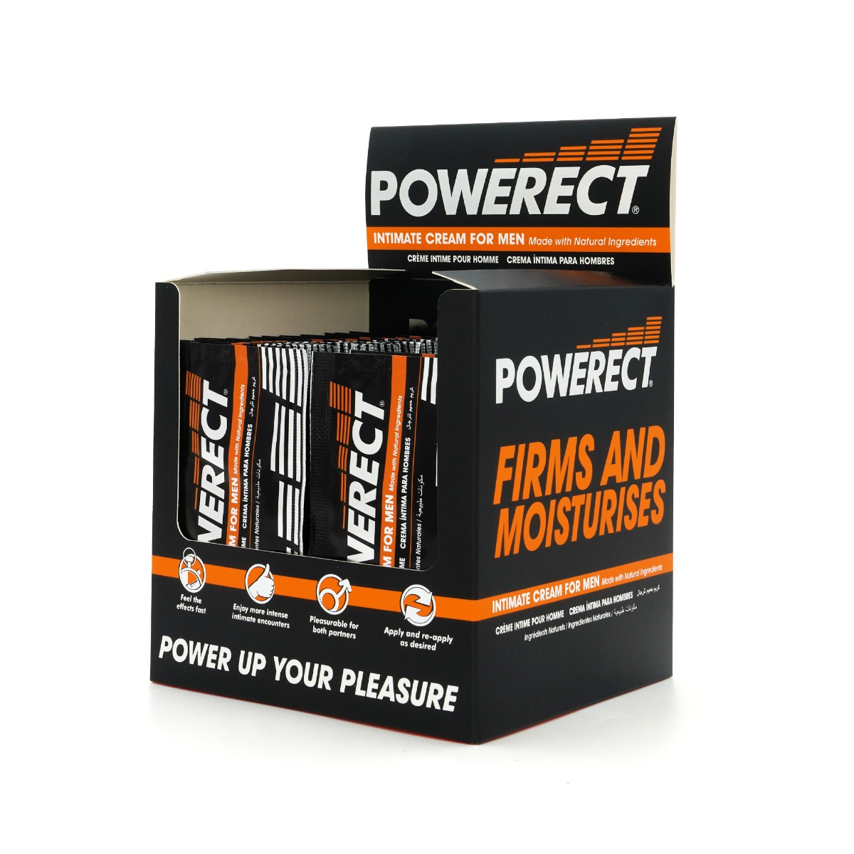 Powerect Cream POS – 54 x 5ml Sachets with POS