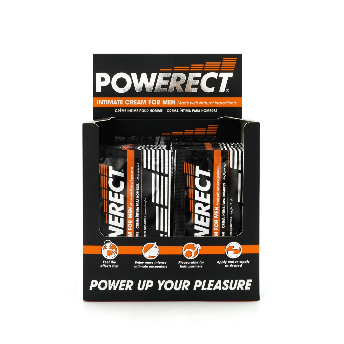 Powerect Cream POS - 54 x 5ml Sachets with POS