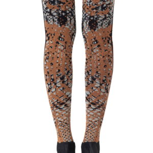 Zohara "Tip The Scale" Orange Tights