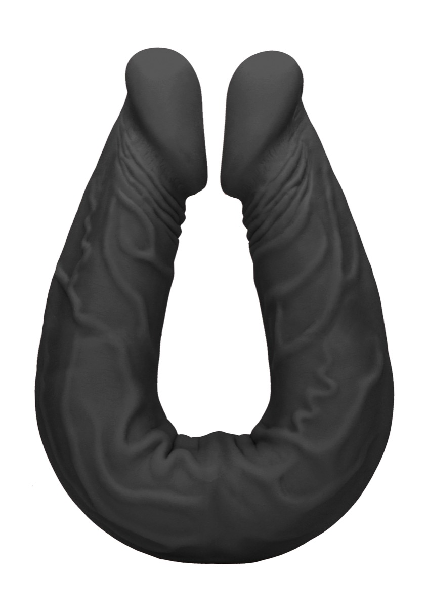 Real Rock Double Dong 14″ (Black)