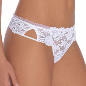 Roza Carmen White Thong