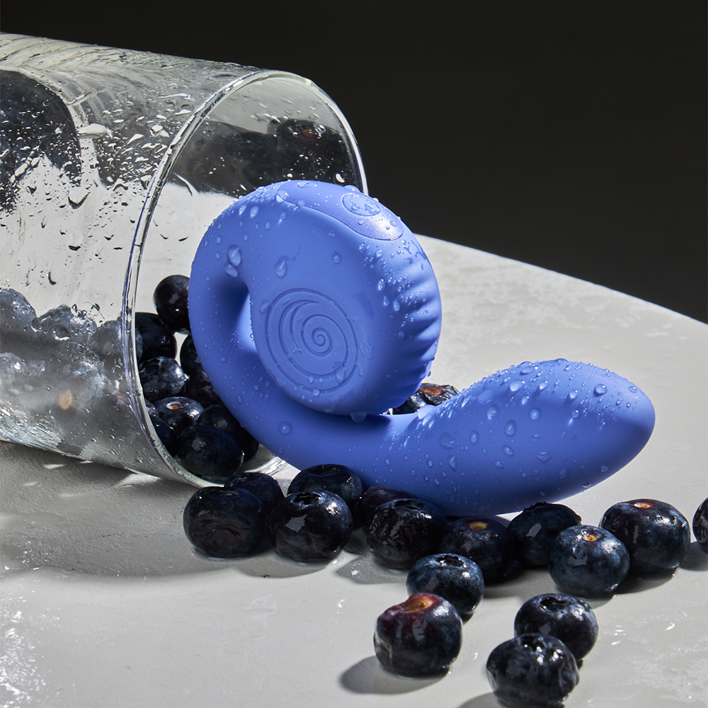 SVibe Snail GIZI Lite Vibrator- Juicy Blueberry